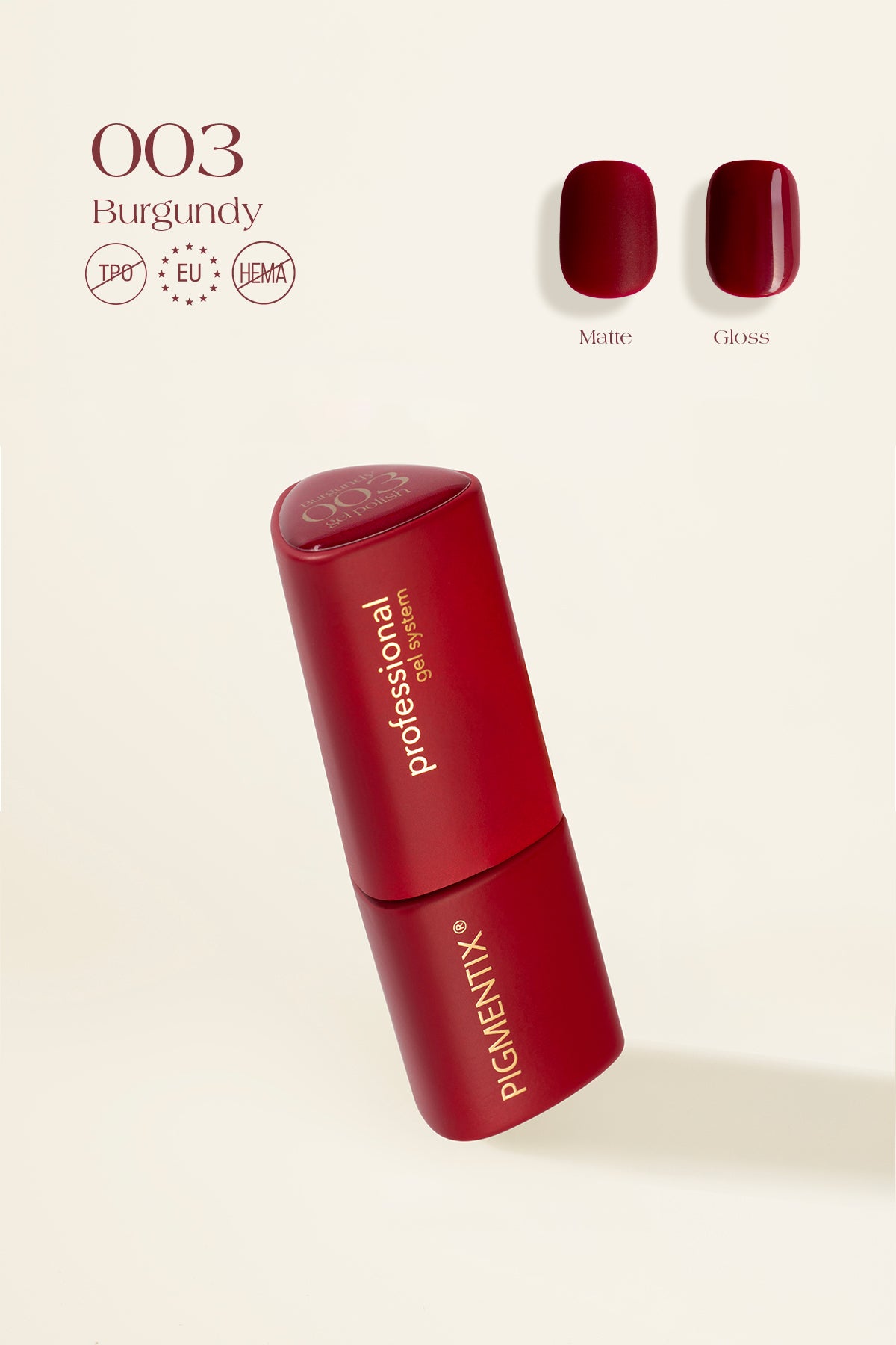 Pigmentix® gel polish -Burgundy 003