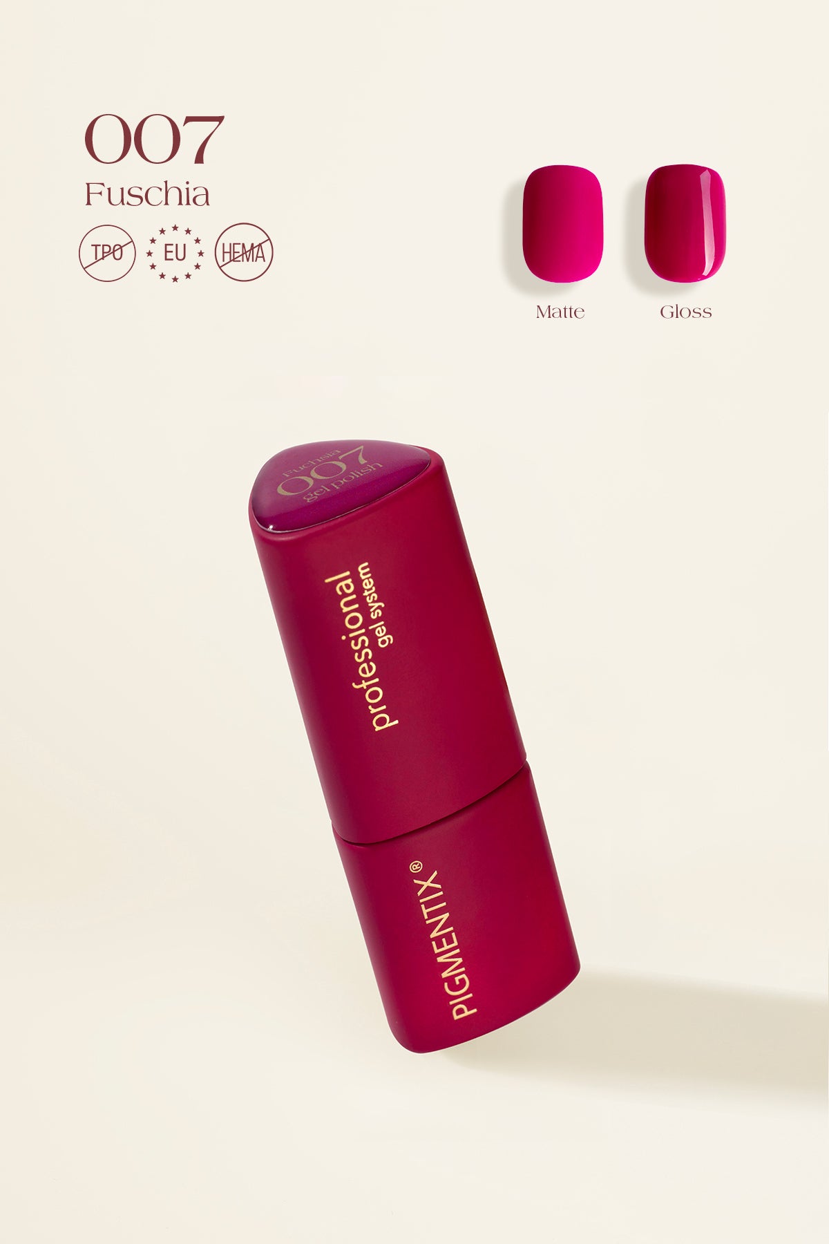 Pigmentix® gel polish -Fuchsia 007