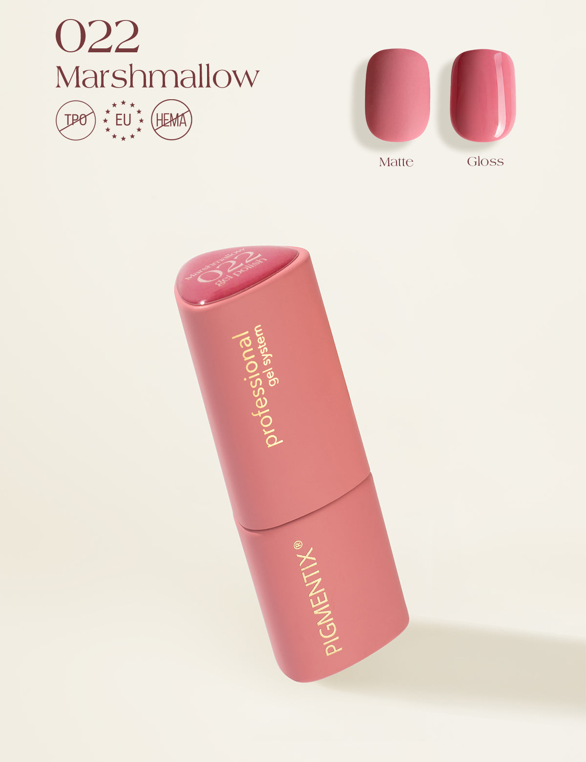 Pigmentix gel polish Marshmallow 022