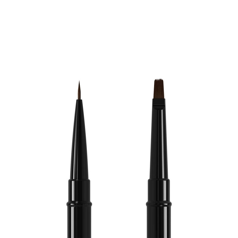 Pennello a doppia punta EXPERT liner 7 mm / per gel 7 mm
