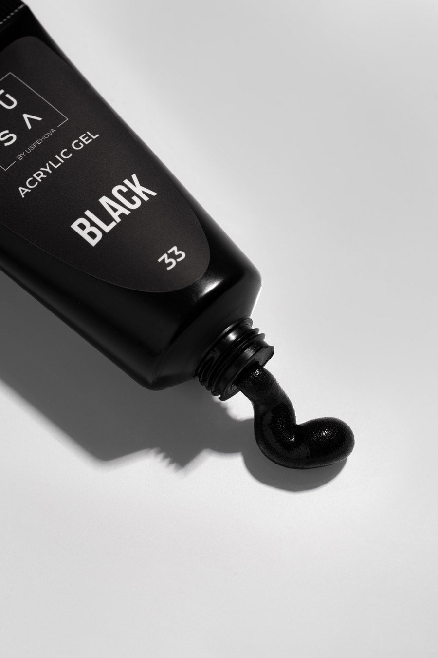 Acrylic Gel Gel Black AC33 35 ML - Tubo