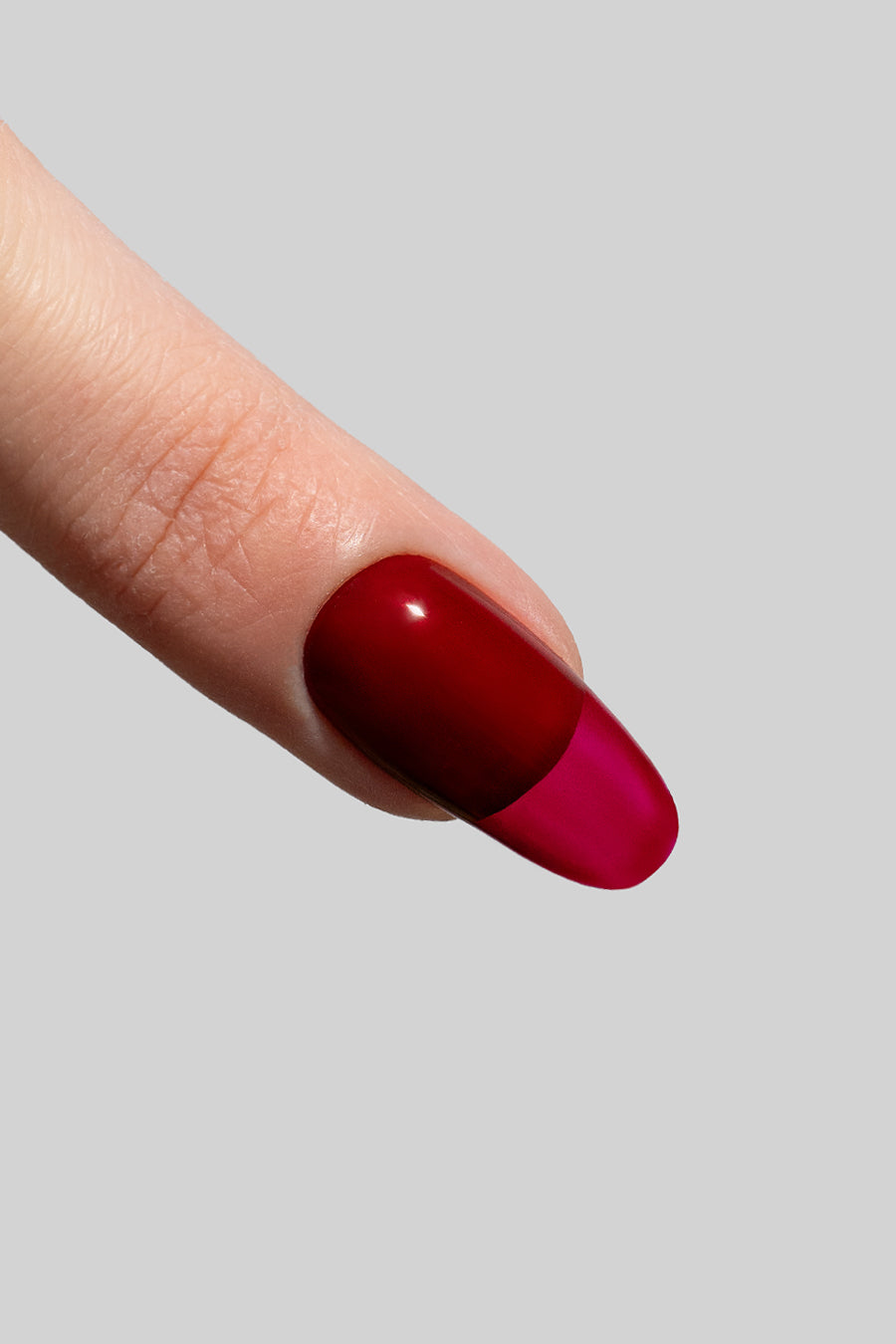 Gel Polish Glass Burgundy