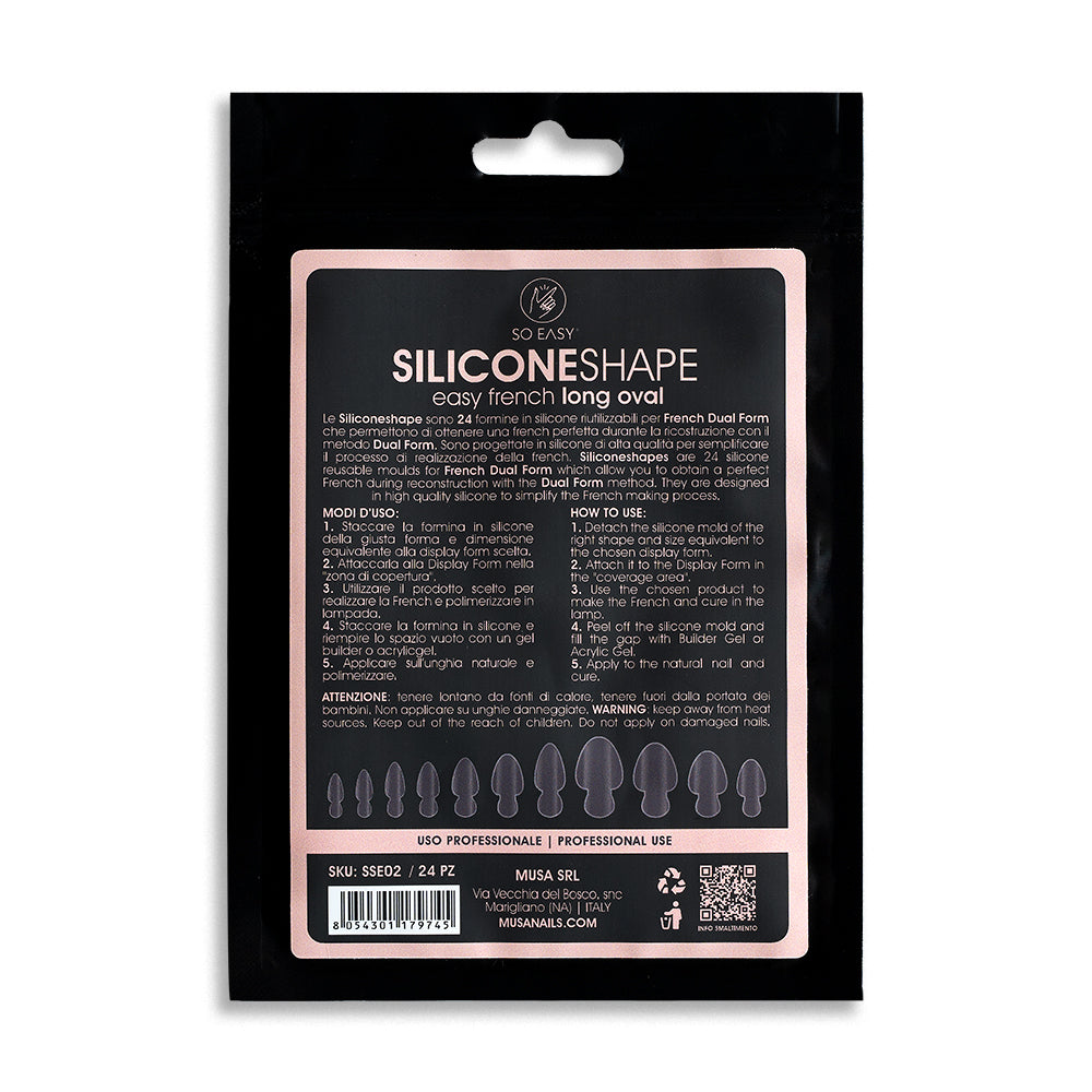 Silicon Shape Easy French Long Oval