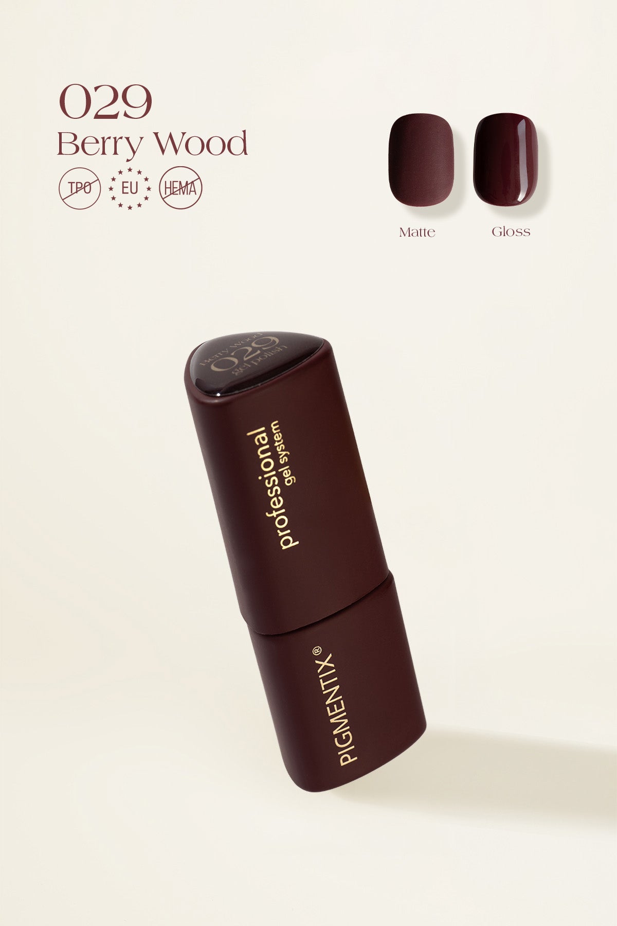 Pigmentix® gel polish -Berry Wood 029