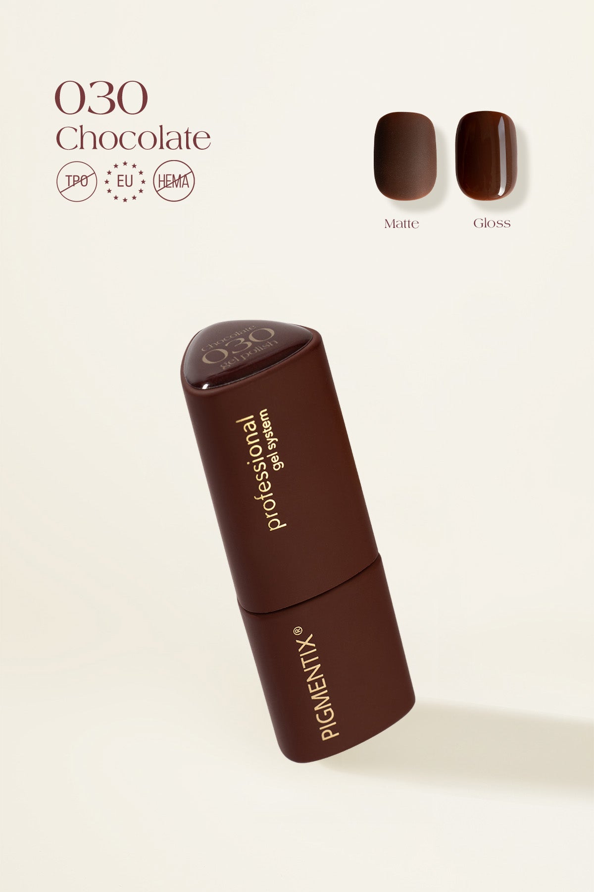 Pigmentix® gel polish -Chocolate 030
