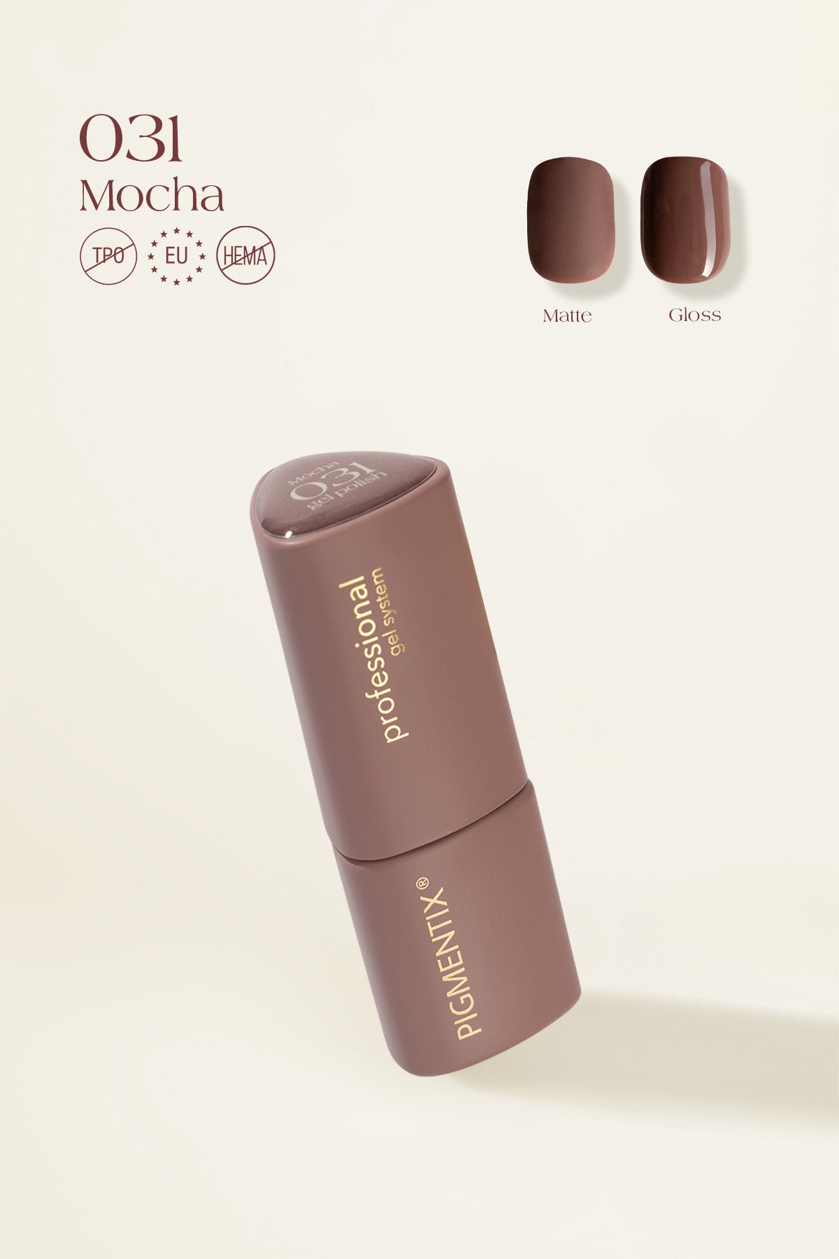 Pigmentix® gel polish -Mocha 031