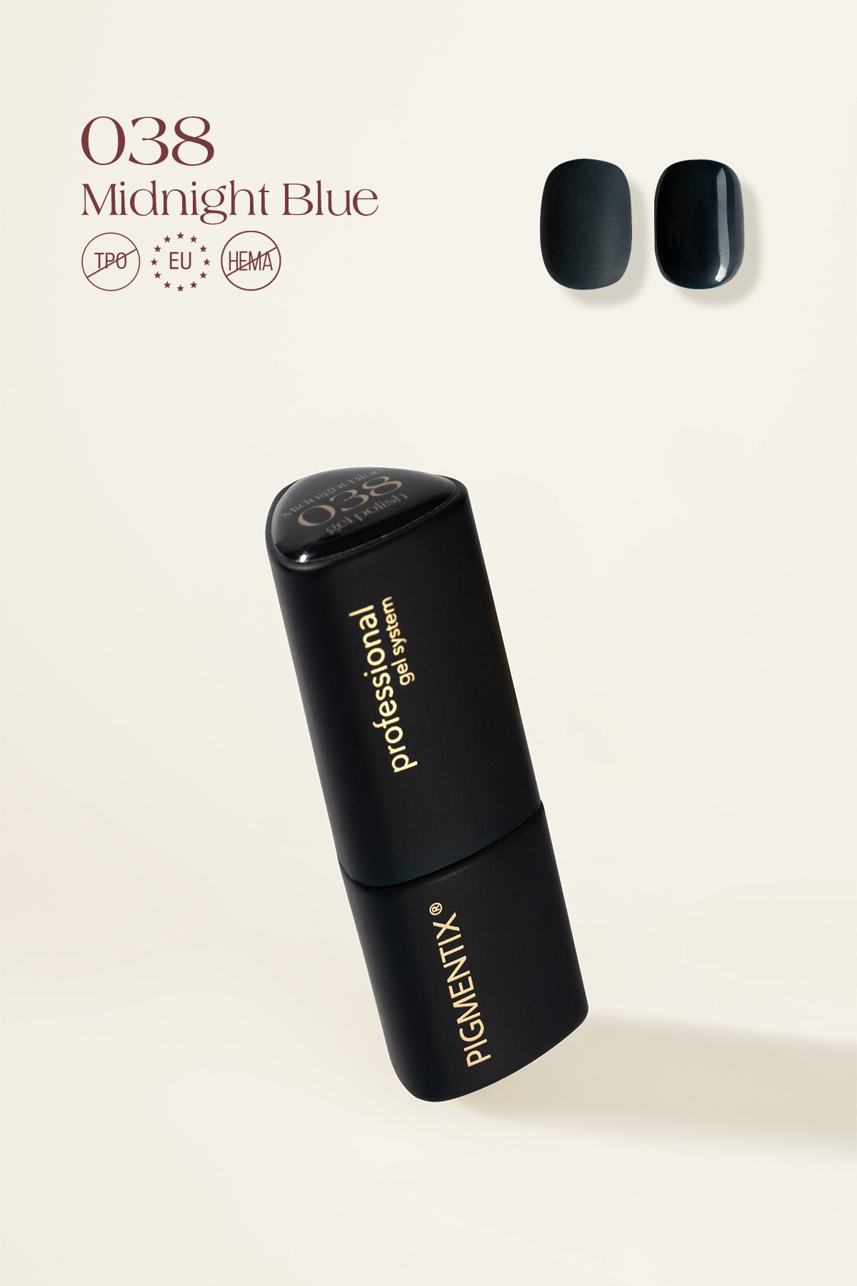 Pigmentix® gel polish -Midnight Blue 038