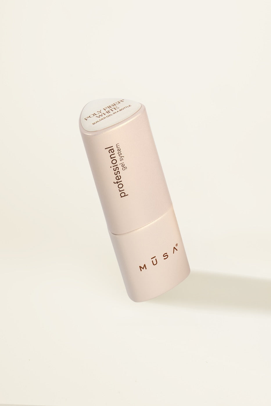 Poly Fiber® builder gel in bottle White