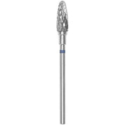 Punta Carbide Conica Anello blu