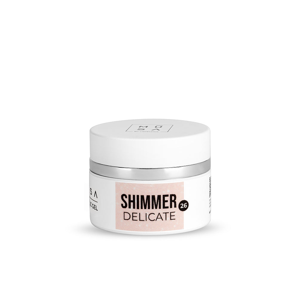 Acrylic gel shimmer delicate 26