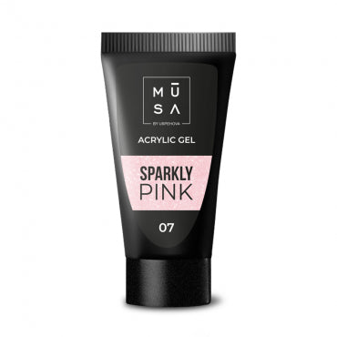 Acrylic Gel Sparkly pink AC07 35 ML – Tubo