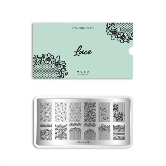 Plate Lace - Valentina Strabello - MUSA Nails - Prodotti e Formazione professionale